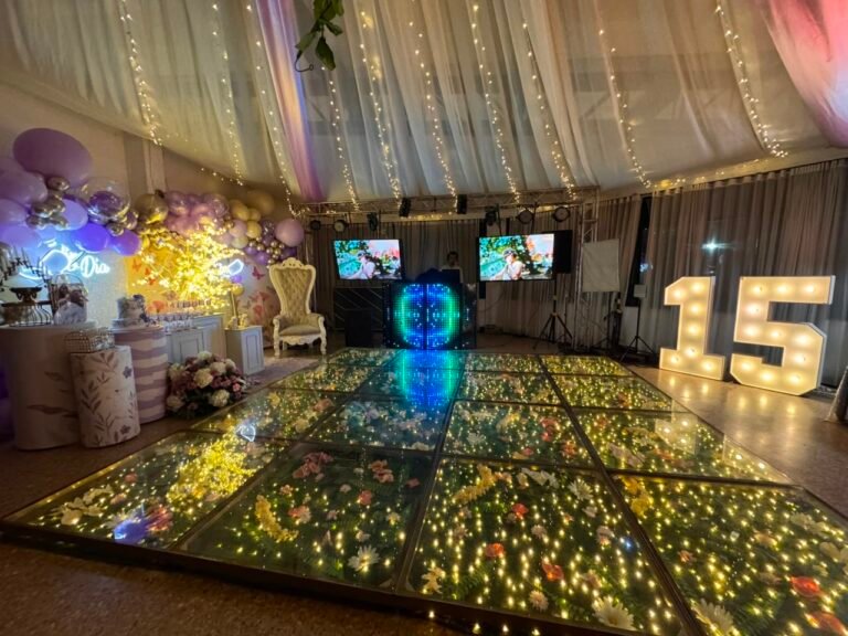Cotizaciones planes todo incluido precio pistas led de baile para fiesta de Quince Años en Melgar Tolima
