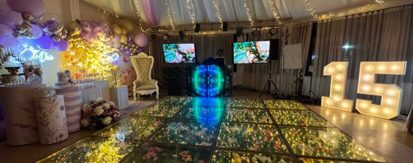 Cotizaciones planes todo incluido precio pistas led de baile para fiesta de Quince Años en Melgar Tolima